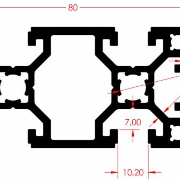 SIGMA PROFILE 40X80 K10 HEAVY