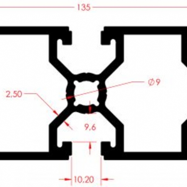 SIGMA PROFILE 45X135 K10