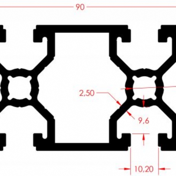 SIGMA PROFILE 45X90 K10 HEAVY