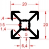 SIGMA PROFILE 20X20 K6