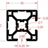 SIGMA PROFILE 30X30 K8 CLOSED