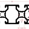 SIGMA PROFILE 40X80 K10 HEAVY